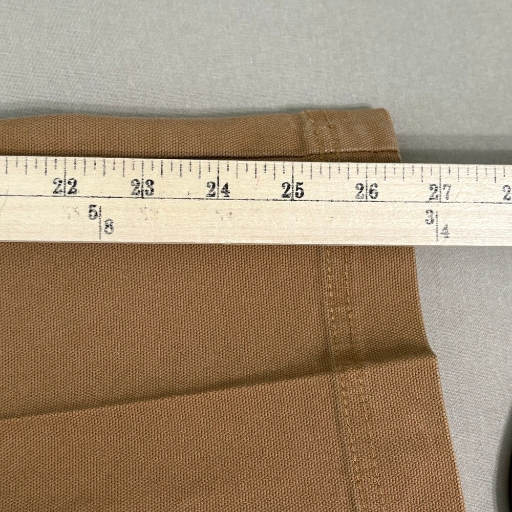 Vintage DKNY City Pants Womens Size 10 Brown Straight Utility Zipper Grunge Y2K - Picture 10 of 13